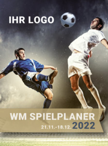 WM Faltplaner 2022 mit Logo - Players Edition