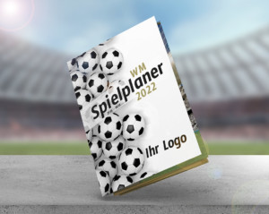 Fussball WM Spielplaner mit Logo