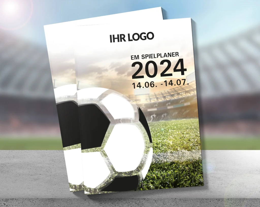 Arena Ball Edition ︎ WMFaltplaner 2026 mit Ihrem Logo